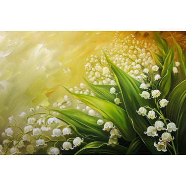 White Flower Painting Art